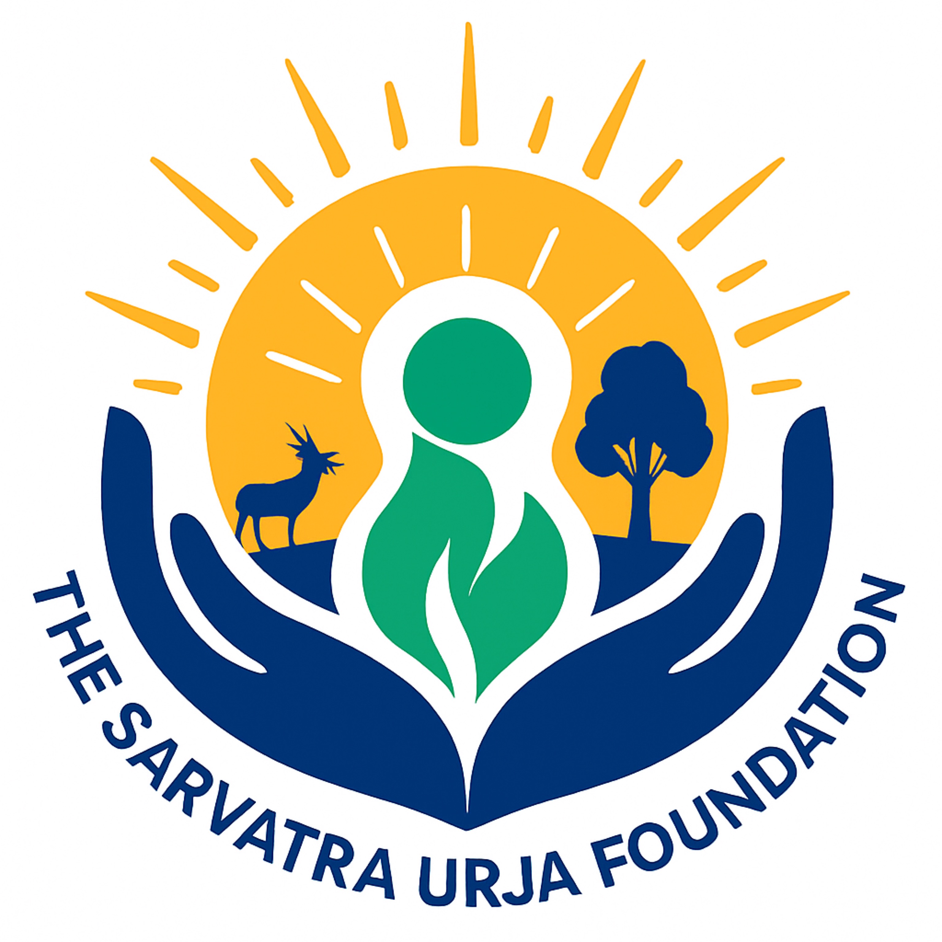 The Sarvatra Urja Foundation Logo